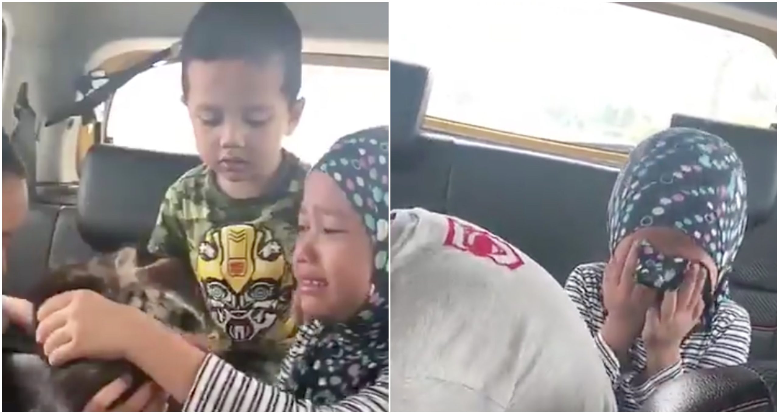 Video Kanak-Kanak Perempuan Menangis Dapat ‘Hadiah’ Kucing Sentuh Hati Netizen