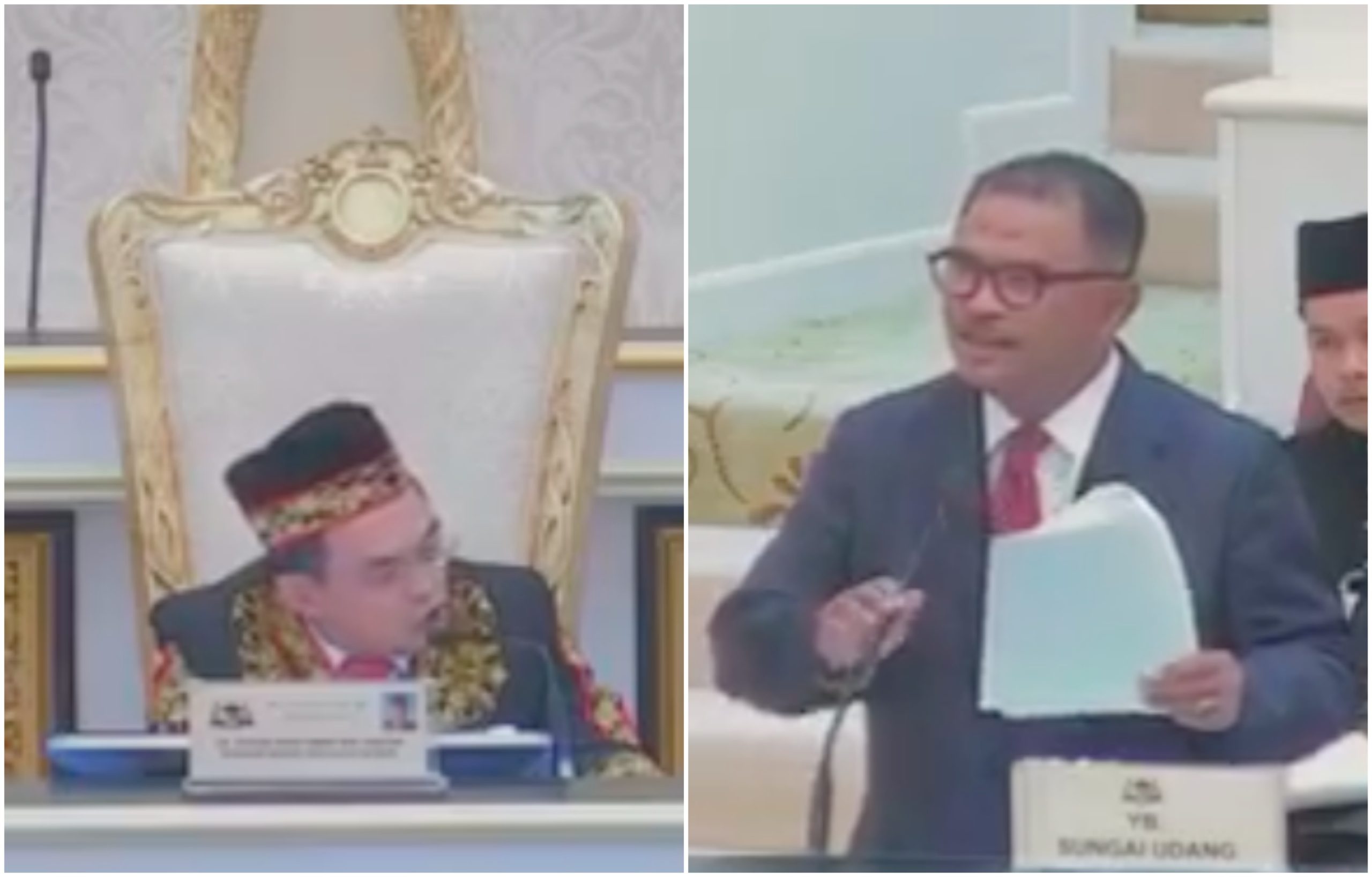 ‘Sila Duduk Saya Tak Benarkan’ – Ketua Pembangkang Dihalang Baca Quran, Sidang DUN Melaka Kecoh