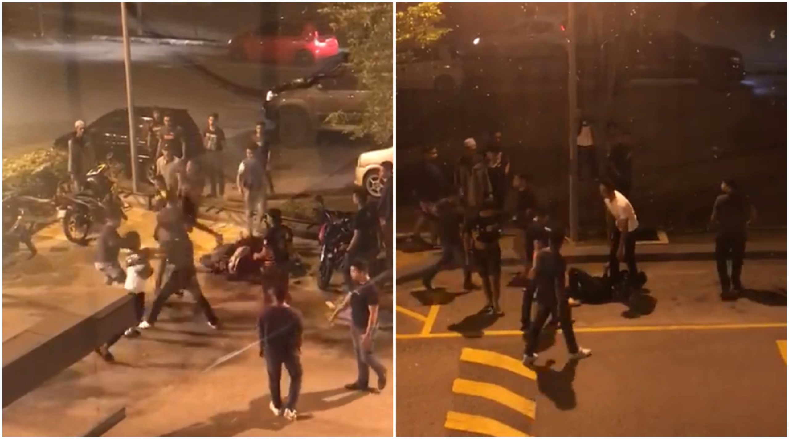 [VIDEO] Bertumbuk Sebab Perempuan, 6 Lelaki Kena Tahan