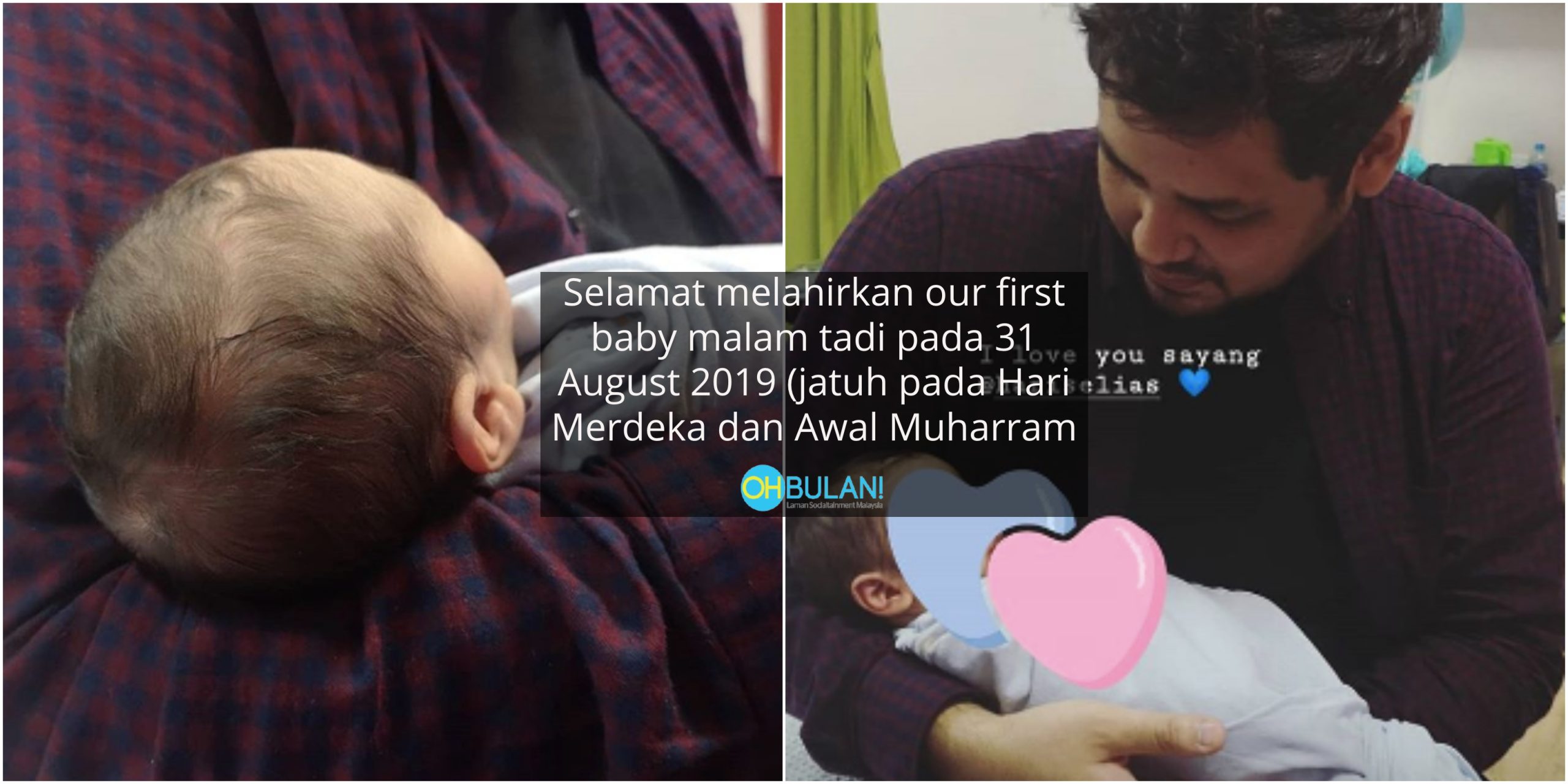 Shila Amzah Selamat Bersalin ‘Anak Merdeka’. Comelnya…