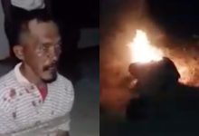 [VIDEO] Viral Pencuri Di Daerah Madura Indonesia Dibakar Hidup-Hidup?