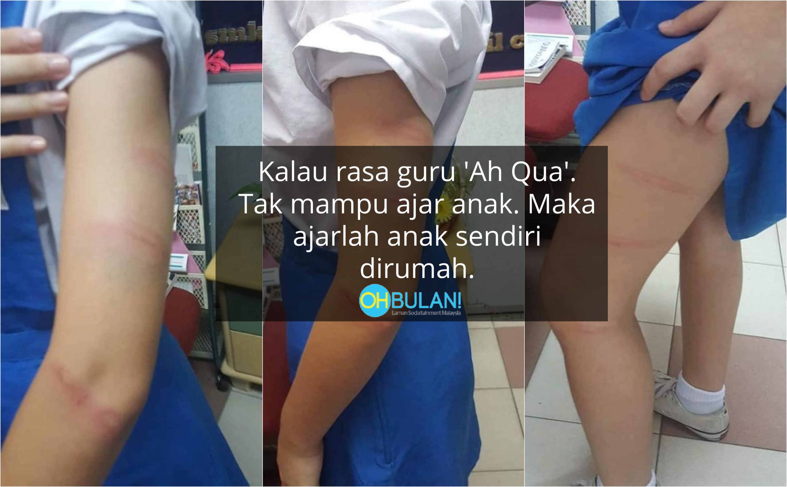 ‘Saya Pernah Dimaki Babi’ – Murid Biadap Dirotan, Guru Tuju Pesanan Padu Buat Ibu Bapa