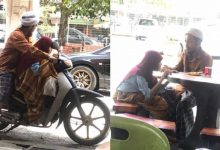 ‘Bimbang Ibu Terjatuh’ – Viral Foto Bawa Ibu Naik Motor, Anak Dedah Kisah Sayu