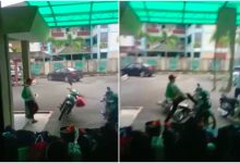 [VIDEO] Salah Parking Punya Pasal, Habis Semua Motor Kena Terajang