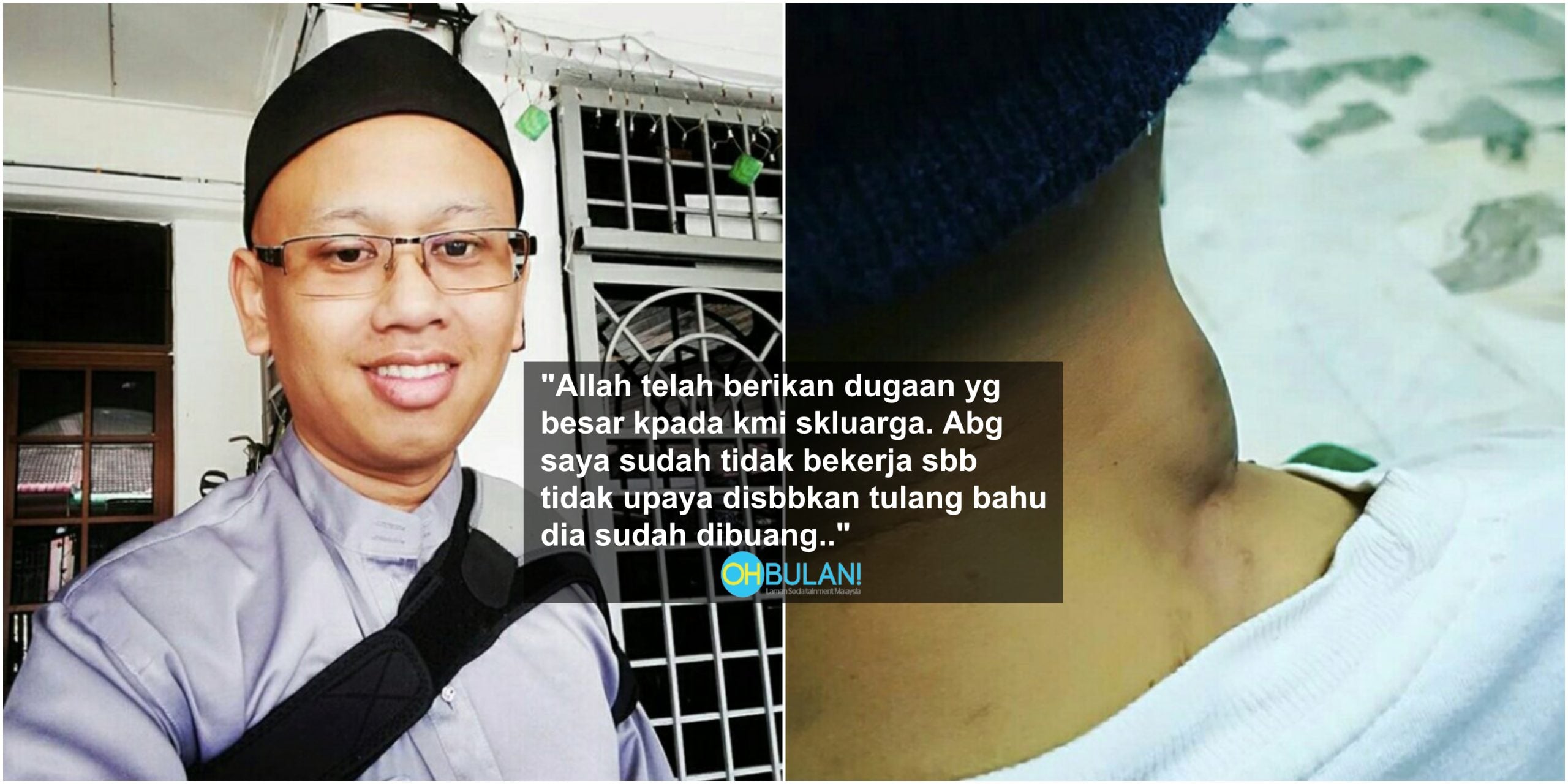 ‘Cukup La Saya Dah Kehilangan Ibu Bapa’- Si Abang Hidap Kanser Kronik, Baca Luahan Individu Ini.. Sedihnya