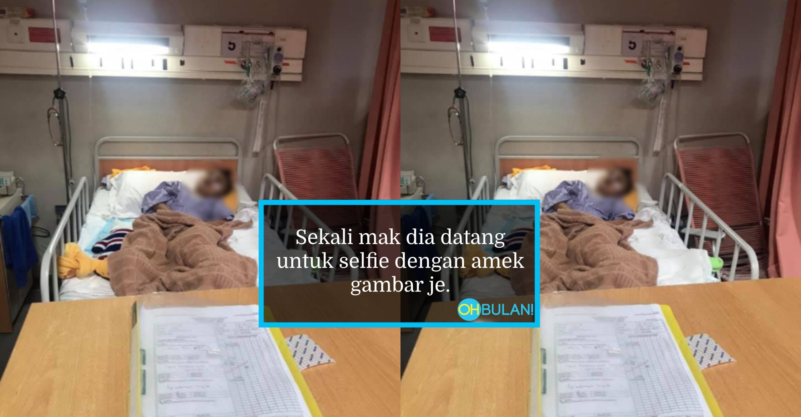 4 Bulan Terlantar Di Hospital, Ibu Bapa Datang Lawat Anak Hanya 2 Kali!