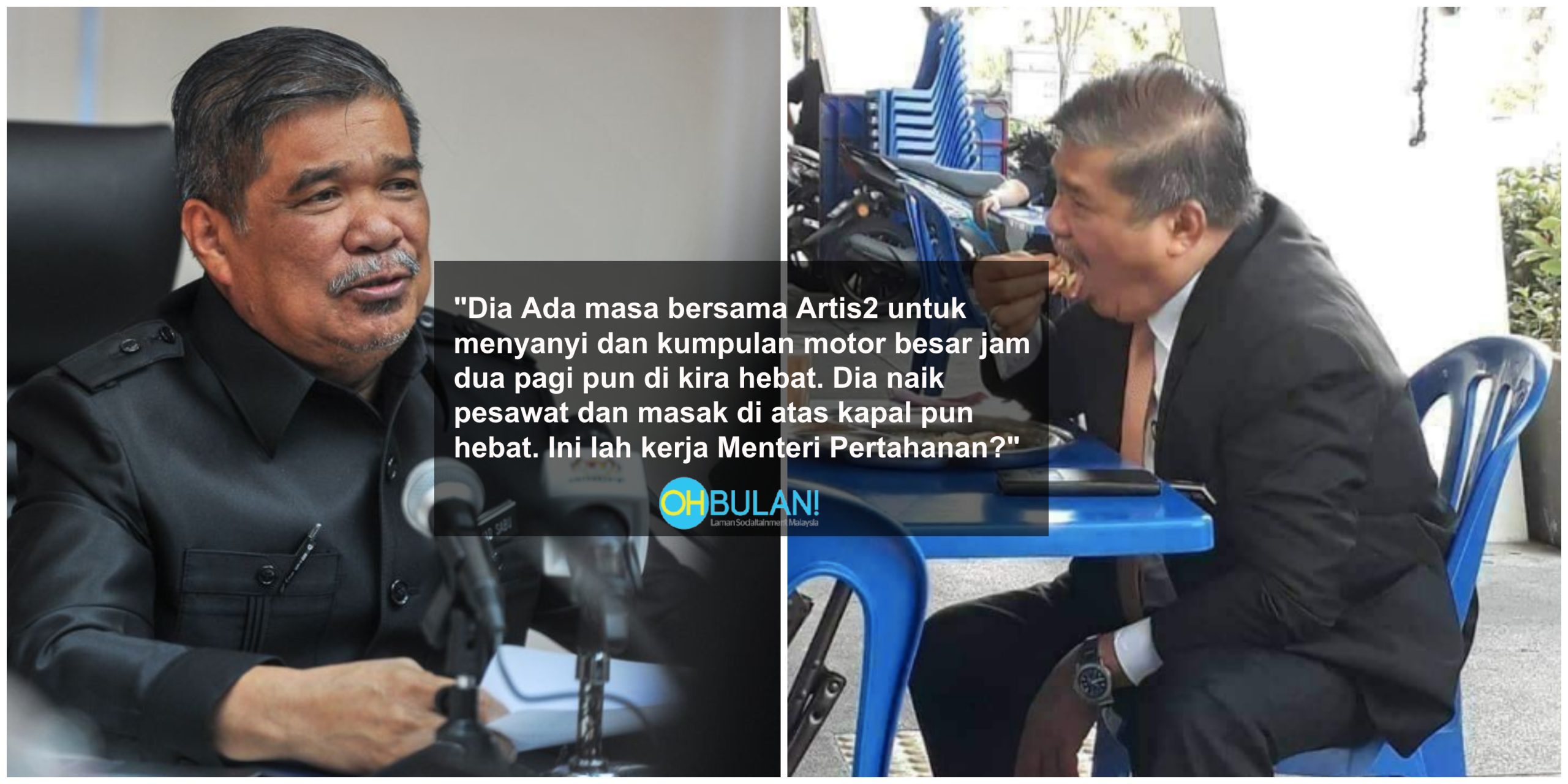‘Saya Gembira Melihat Mat Sabu Dilantik Jadi Menteri Pertahanan. Tetapi Kegembiraan Saya Itu Sebentar Sahaja’