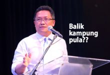 Rakyat Baliklah Kampung, Besarkan Anak Di Sana – Menteri