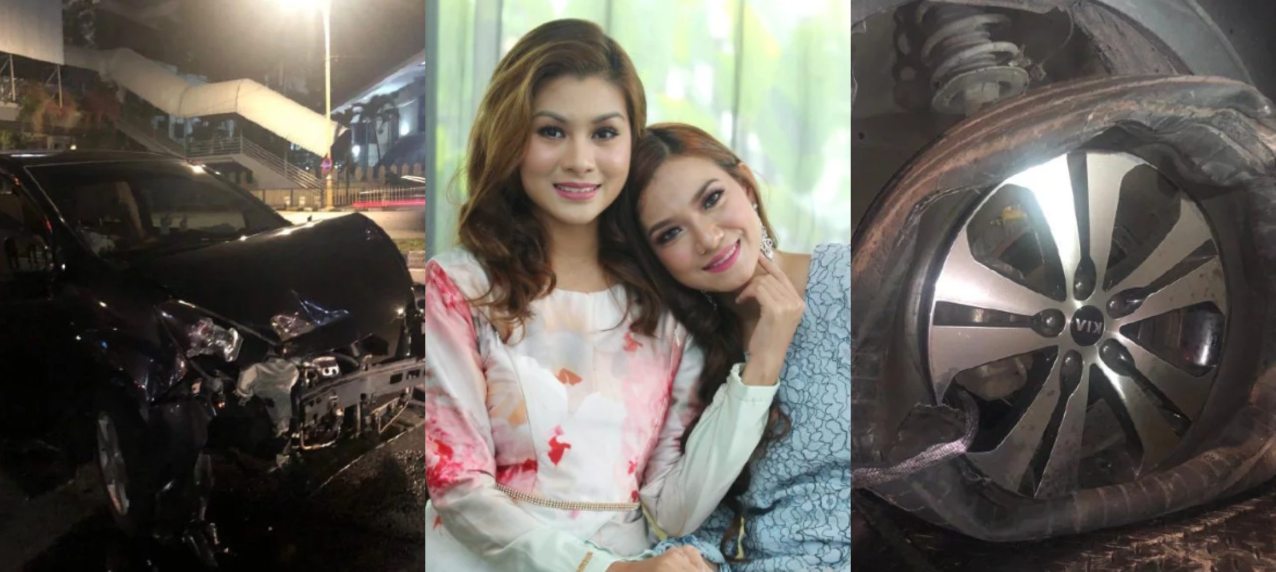Kakak Ruhainies, Risteena Kongsi Detik Cemas Keluarga Terlibat Kemalangan