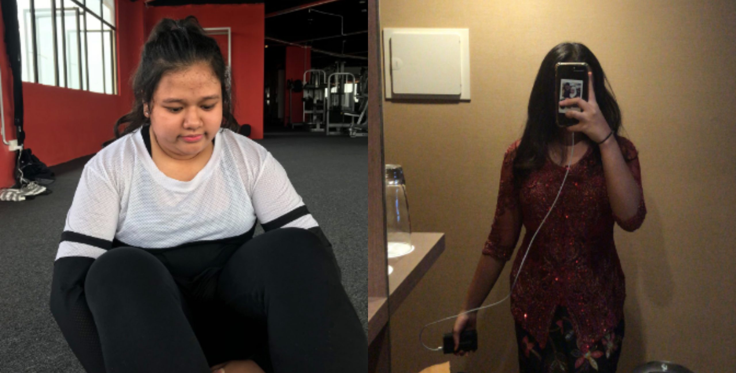 Turun 35kg Dalam 6 Bulan, Gadis Ini Kongsi Tips Ringkas Transformasi Hebat Dirinya
