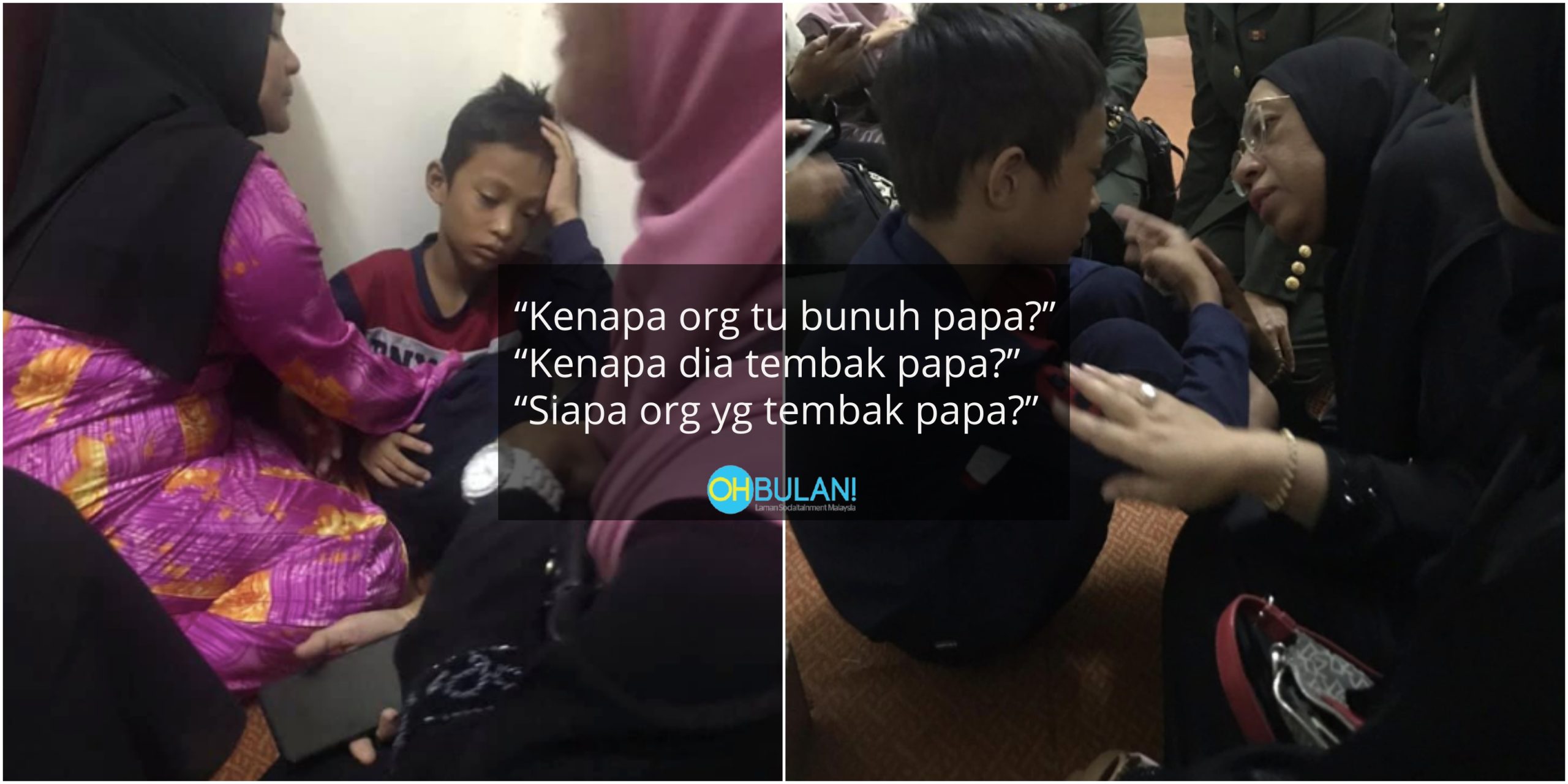 ‘Siapa Yang Tembak Papa?’ – Soalan Sayu Anak Allahyarham Mejar Zahir Sebaik Lihat Jenazah Bapa