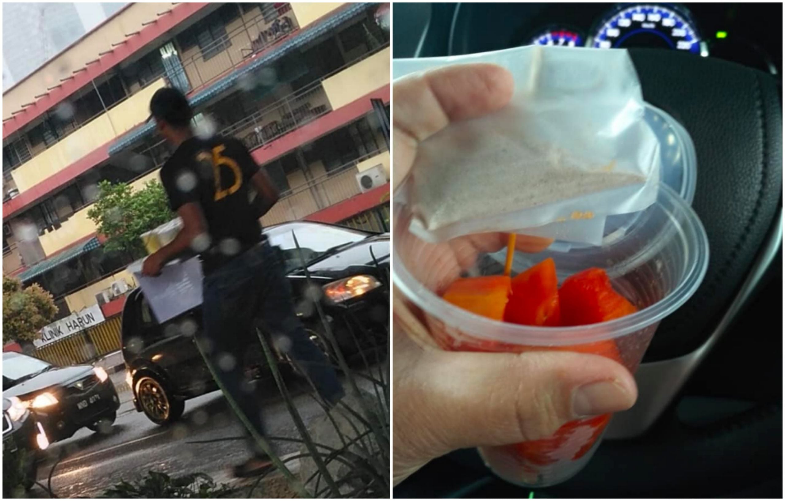 Jaja Buah Potong Dalam Hujan, Jalan Sesak, Kegigihan Anak Muda Ini Bukti Melayu Bukan Pemalas