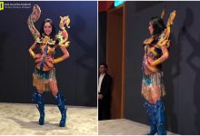 Selepas Dress Nasi Lemak, Miss Universe Malaysia Perkenal National Costume Ala Wonder Woman