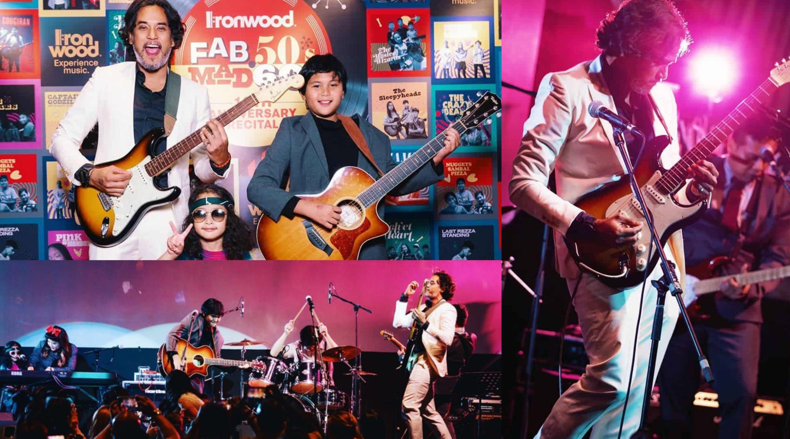 [VIDEO] ‘Steady YB, You Are Rockstar’ – Aksi KJ & Anak ‘Goreng’ Gitar Curi Tumpuan