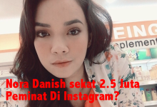 Nora Danish Dedah ‘Blocked’ 2.5 Juta Peminat Di Instagram