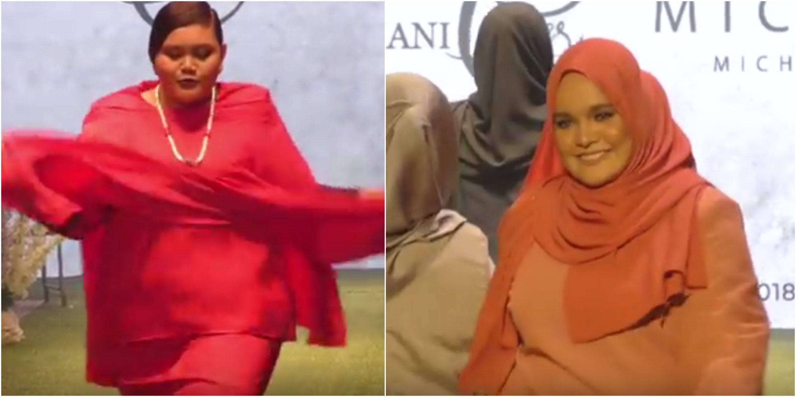 [VIDEO] Buat Baju Untuk Badan Besar, Michael Ang Guna Model ‘Gempal’ Untuk Catwalk Di Fashion Show. Epic!