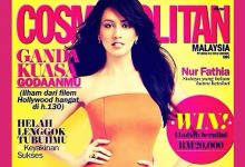 Hiasi Muka Depan Majalah Cosmopolitan, Nur Fathia Nampak Seksi & Liar?