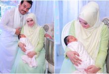 [FOTO & VIDEO] Sekitar Majlis Maulid Nabi, Aqiqah & Tahnik Siti Aafiyah, Comelnya!