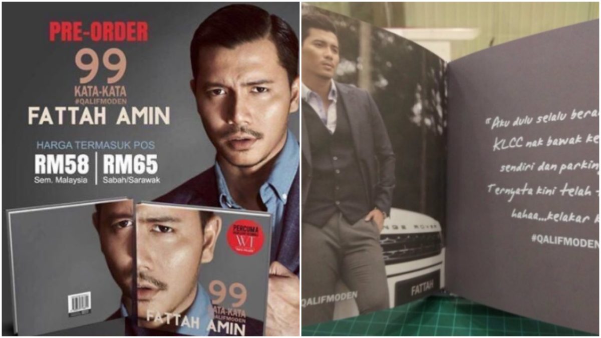 Harga Buku Mahal Penuh Dengan Selfie Buku 99 Kata Kata Fattah Amin Dikecam Netizen