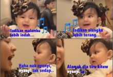 [VIDEO] Aksi Comel Aaisyah Dhia Rana Kantoi Tengah Syok Menyanyi