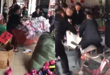 [VIDEO] Di China Ini Yang Dilakukan Penguatkuasa Bila Peniaga Letak Barang Jualan Depan Kedai..Tegas Gila!