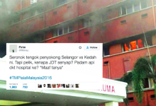 Kenapa JDT Senyap, Padam Api Dekat Hospital? – Netizen Terkilan Tweet ‘Keterlaluan’ Gadis Ini