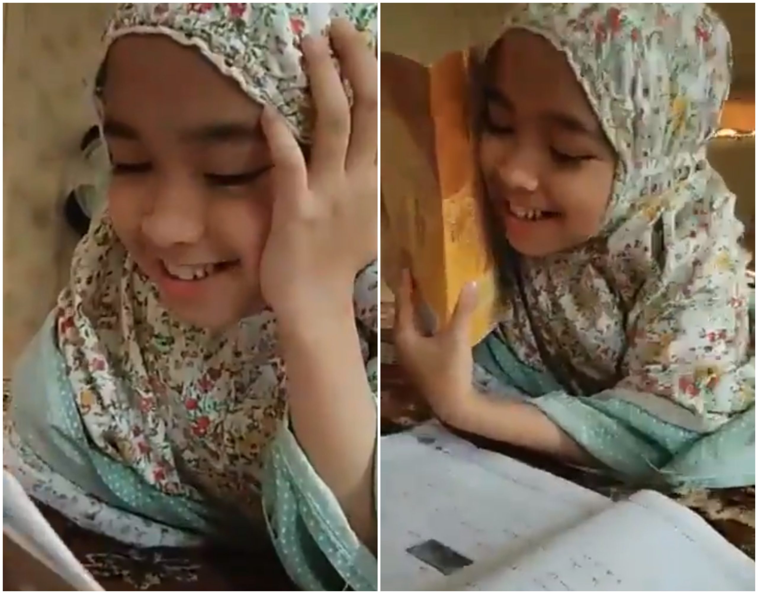 [VIDEO] ‘Aku Buka Ingatkan Dia Nak Mengaji..’ – Netizen Tertipu Dengan Penampilan Gadis Kecil Ini