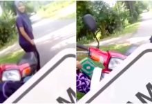 [VIDEO] Sumpah Punya Pasal, Minah Motor Biadap Henyak Quran Undang Amarah Netizen