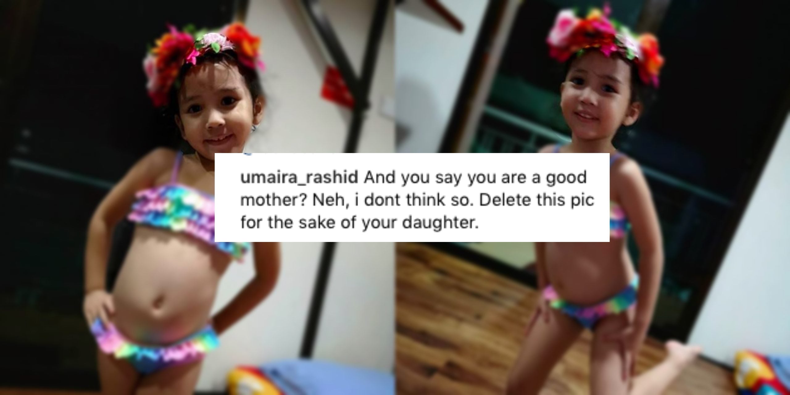 ‘Kenapa Post Gambar Anak Berbikini?’ – Netizen Tegur Fasha Sandha