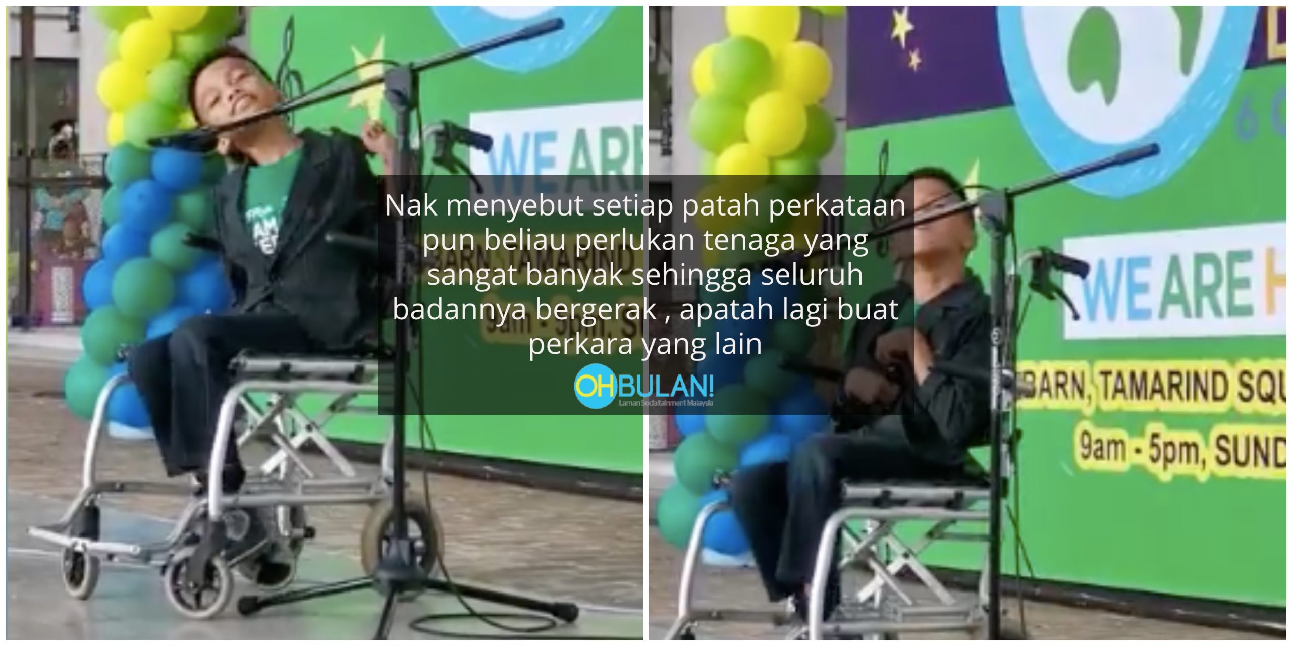 [VIDEO] Nyanyian Pelangi Petang Kanak-Kanak OKU Ini Undang Sebak Netizen