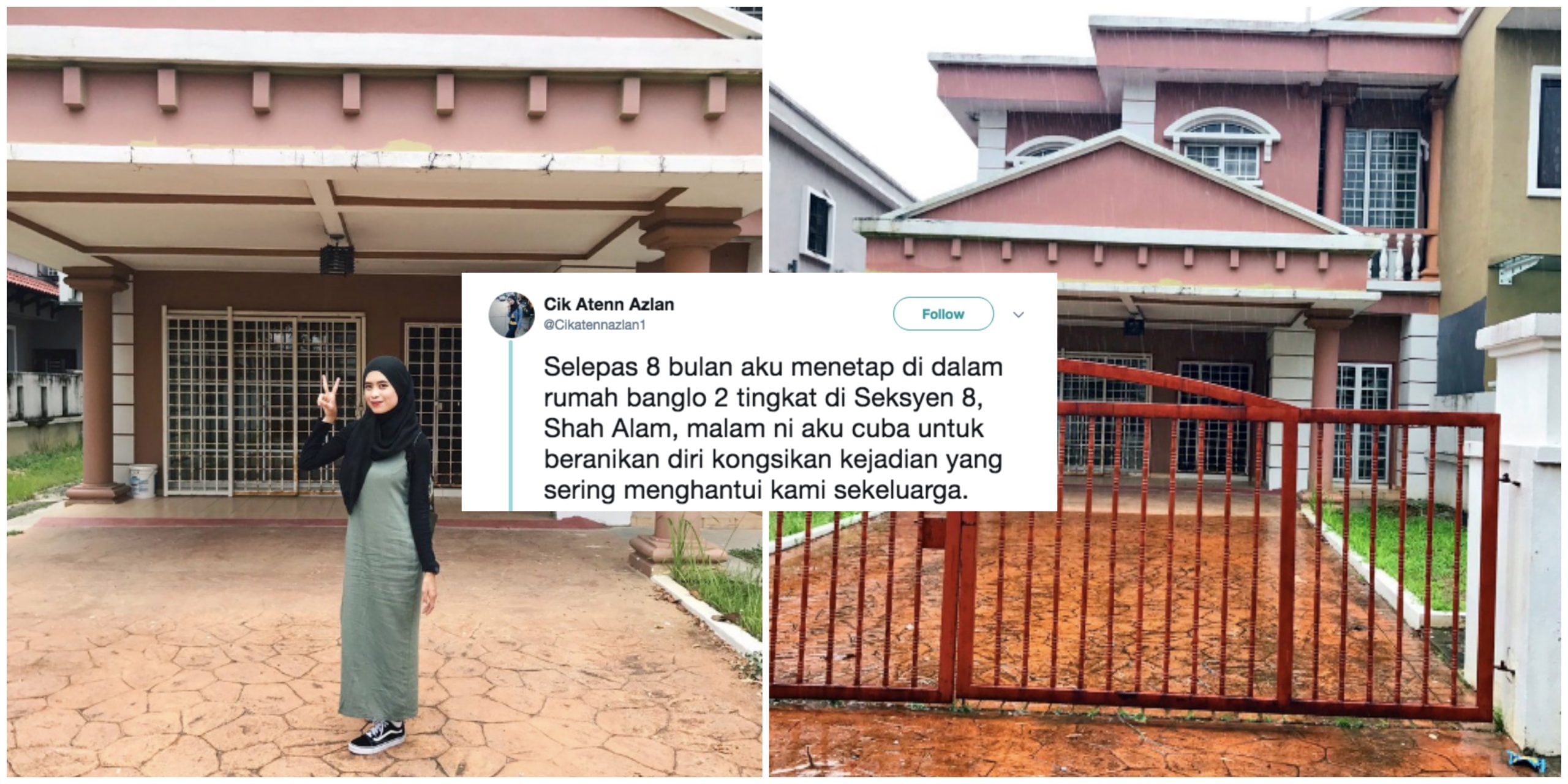 Patut Lah Harga Sewa Rumah Banglo Di Shah Alam RM1800 Je.. Murah Tapi Terpaksa ‘Sakit’