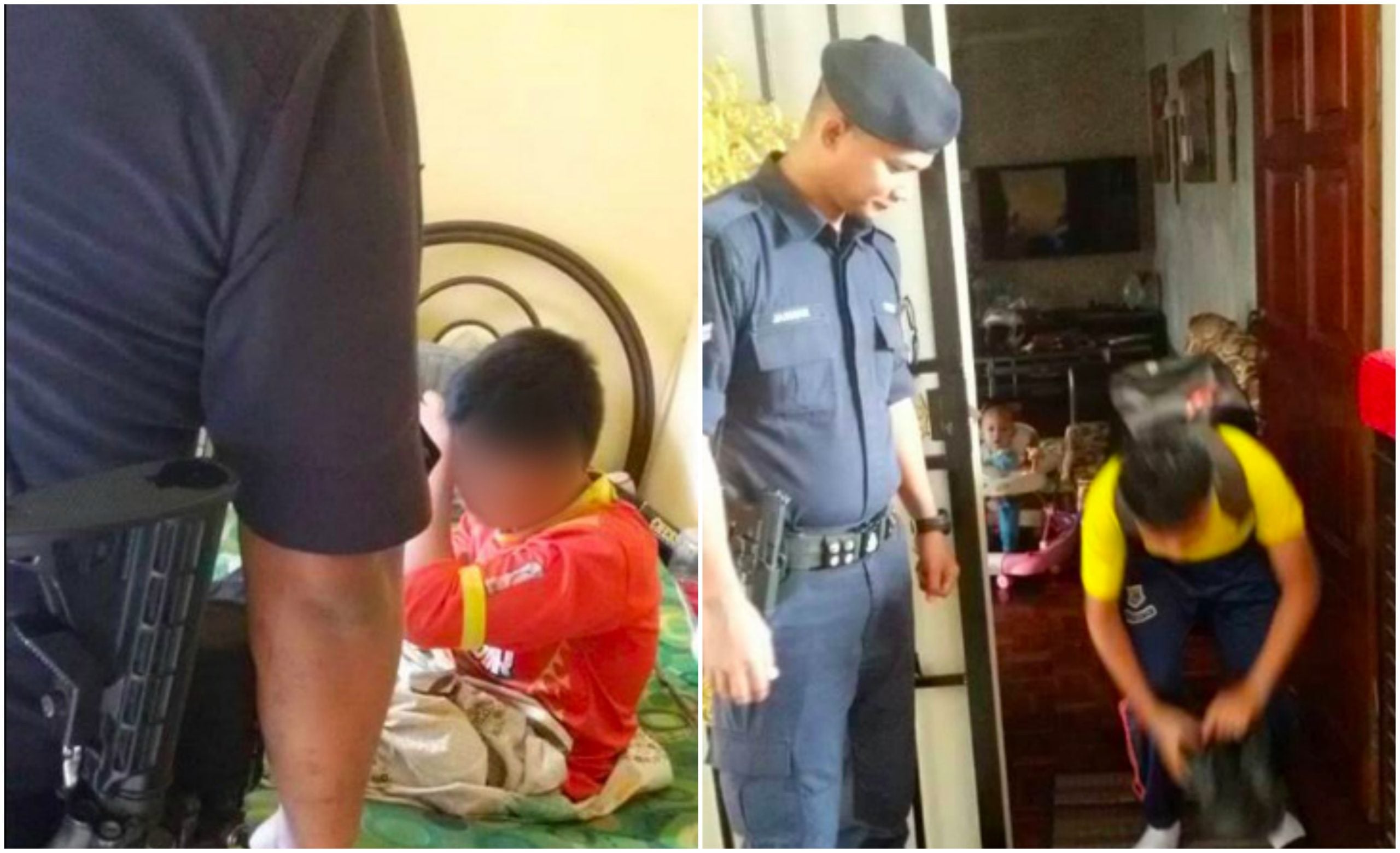Polis Mai Jemput Pi Sekolah…