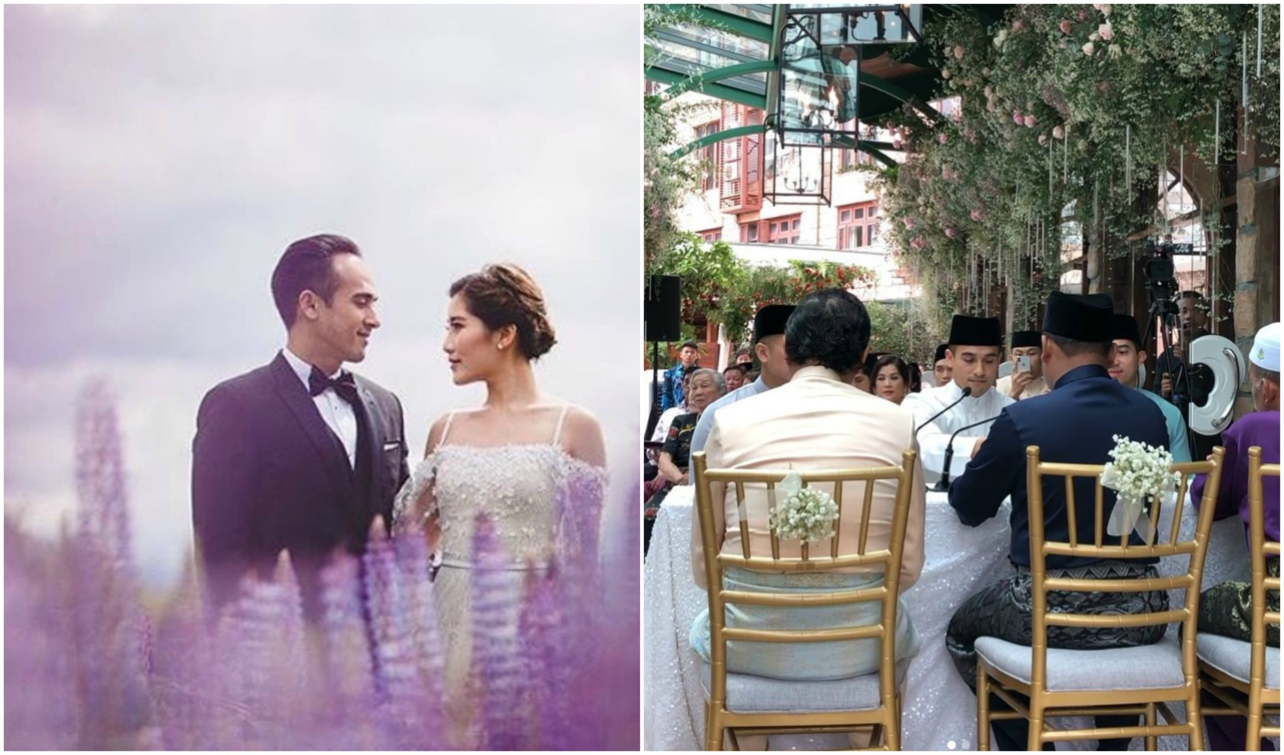[FOTO&VIDEO] Perkahwinan Paling ‘Mahal’ Faliq Nasimuddin & Chryseis Tan Dihiasi Ribuan Ros