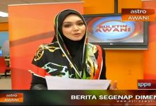 Video Dato’ Siti Nurhaliza Sebagai Pembaca Berita Astro Awani