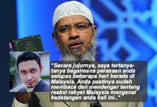 ‘Ikhlas Dari Hati, Saya Mohon Maaf’- Baca Surat Terbuka Lelaki Ini Mewakili Rakyat Malaysia Untuk Dr Zakir Naik