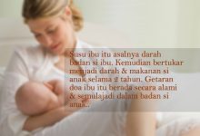 Luahan Seorang Suami Ini Tentang Darah, Doa, & Susu Ibu Menyentuh Hati Ramai Wanita