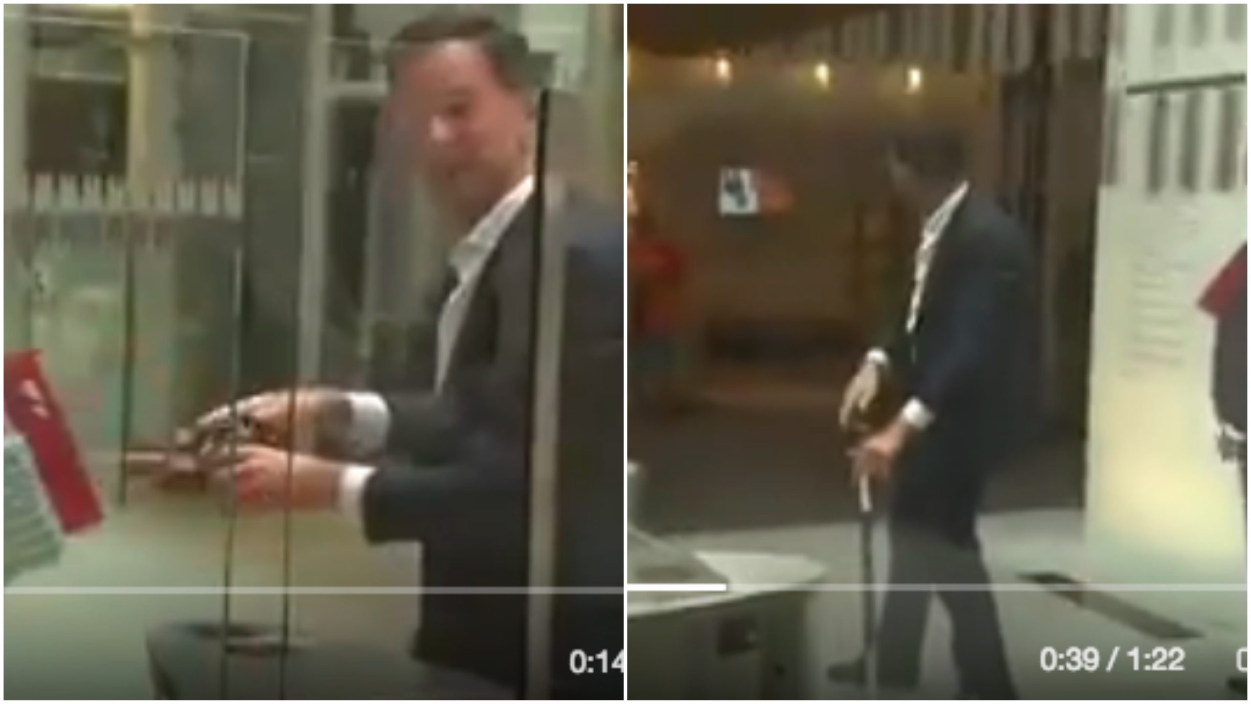 [VIDEO] Tumpahkan Kopi, Lihat Tindakan Spontan PM Belanda Ini. YB Kita Boleh Ke Buat?