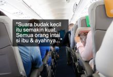 Anak ‘Mat Salleh’ Nangis Tak Henti Dalam Flight, Wanita Ini Cuba Bantu & Apa Yang Berlaku Selepas Itu…