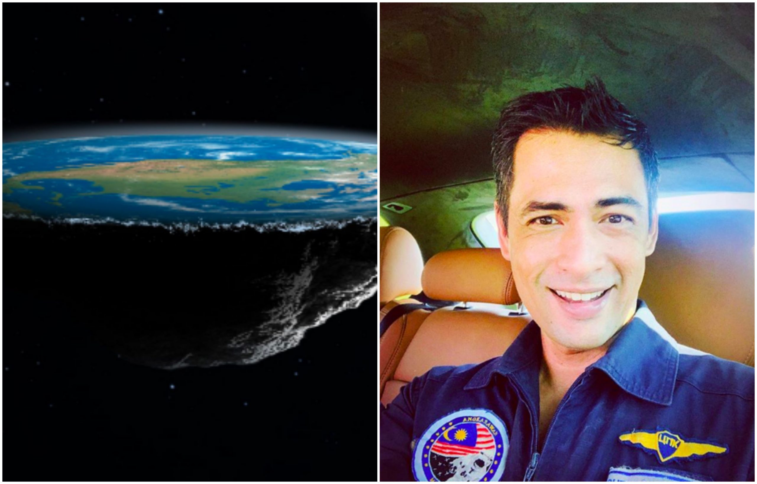 Bertalu-Talu ‘Diserang’ Cabaran Golongan Flat-Earth, Angkasawan Negara Bersumpah Lagi
