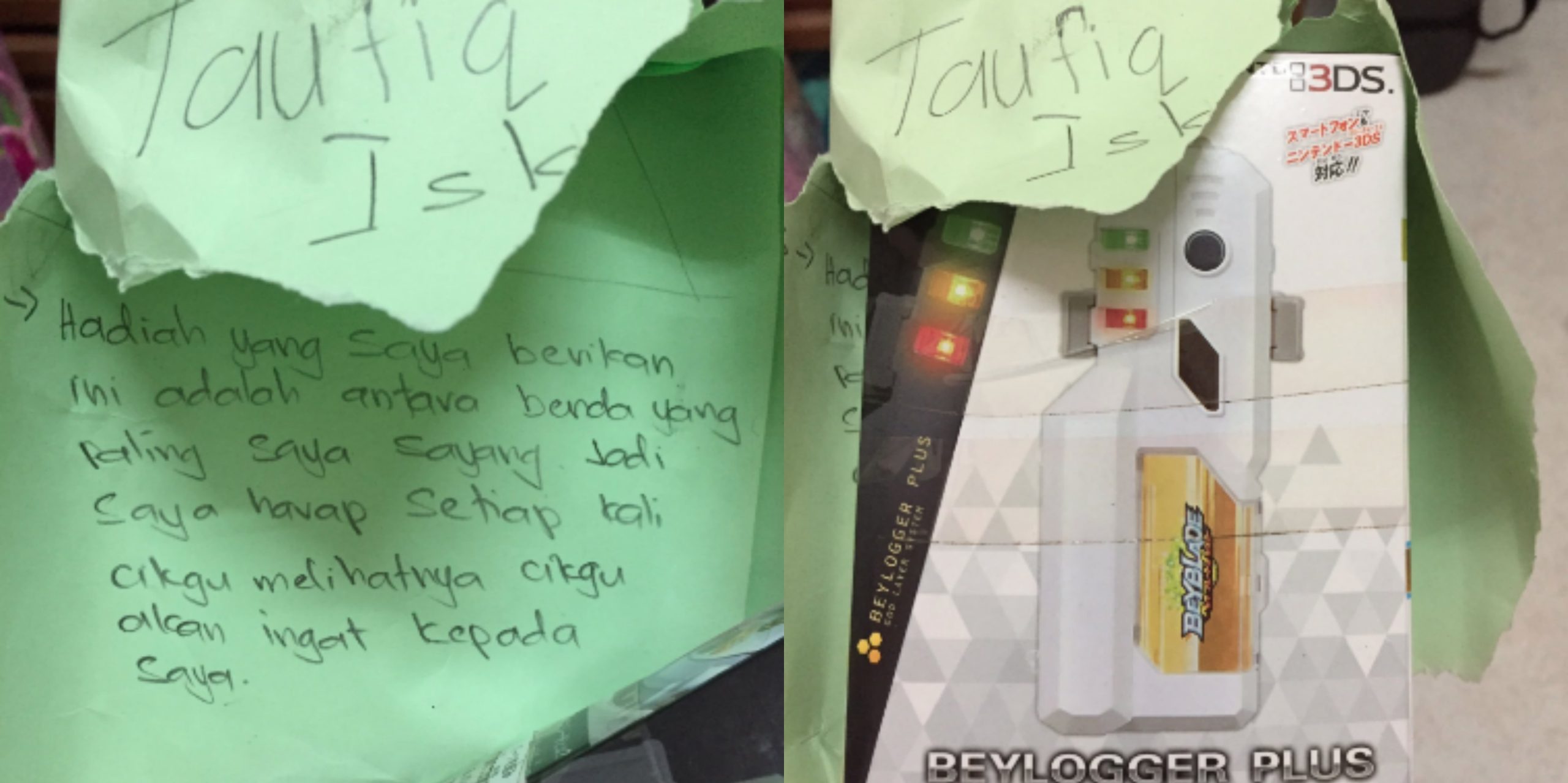 ‘Saya Harap Setiap Kali Cikgu Melihatnya Cikgu Akan Ingat Kepada Saya’