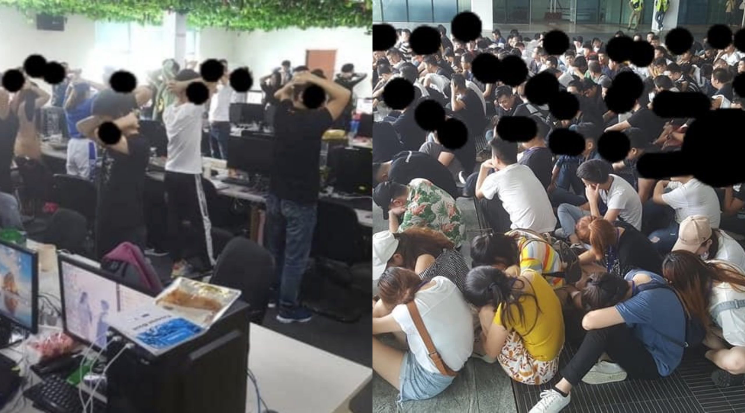 Bayar Sewa RM360k Sebulan, Markas Sindiket Scam Online Didalangi Warga China Diserbu