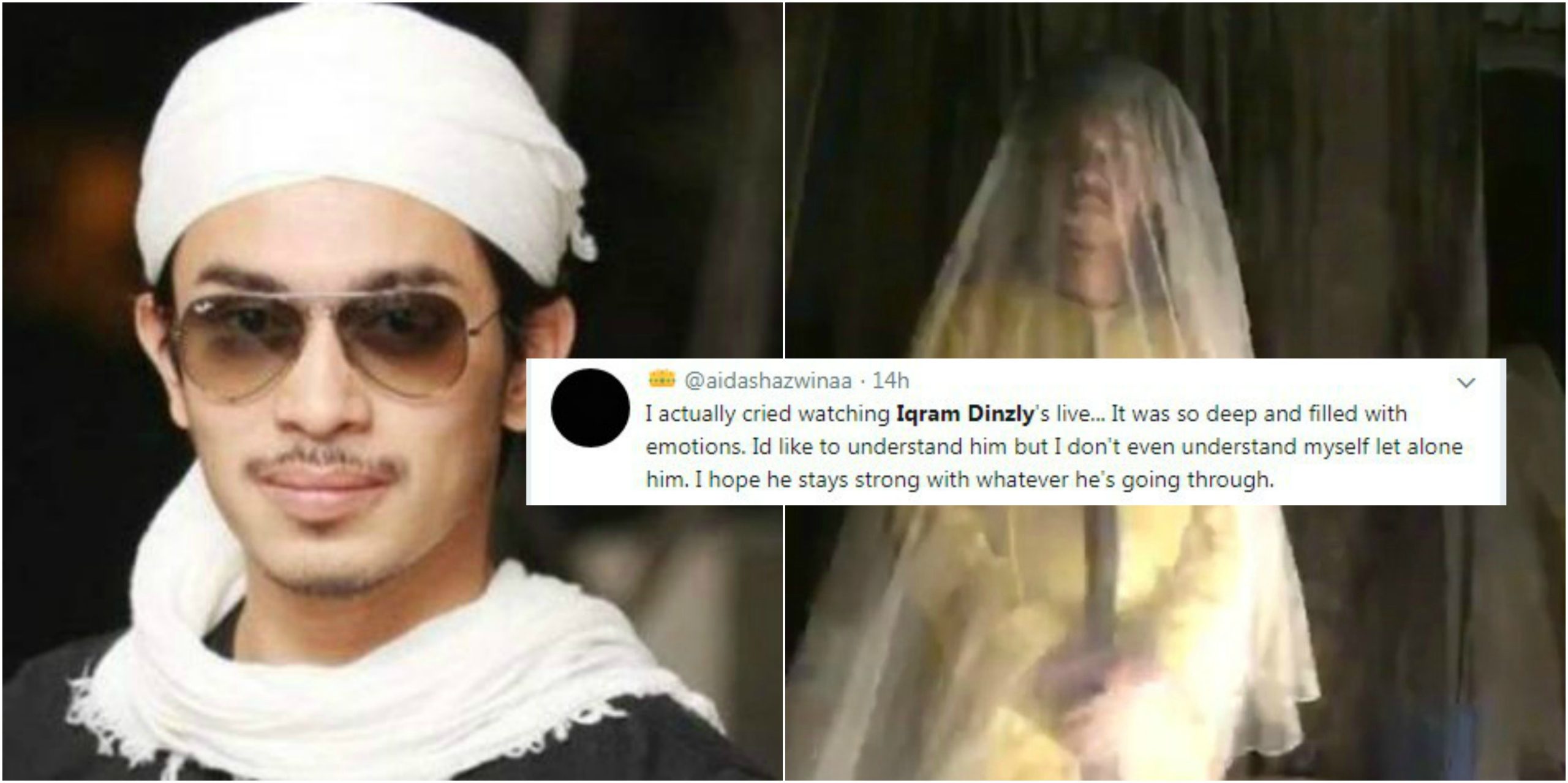 ‘I Actually Cried Watching Him’ – Lagi Perangai Pelik Di Instagram, Peminat Risau Iqram Dinzly Alami Kemurungan