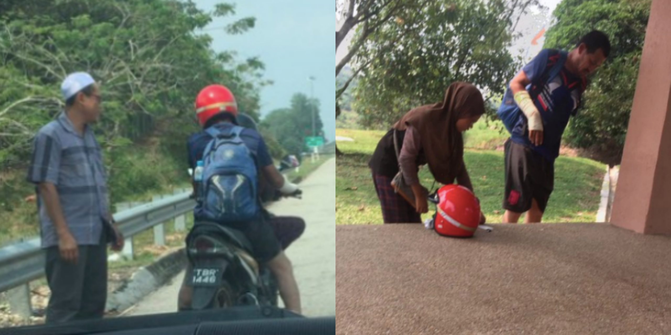Tipah Tertipu! Kisah Bapa Bonceng Motosikal Dengan Anak Dari IJN Ke Kuala Terengganu Palsu!