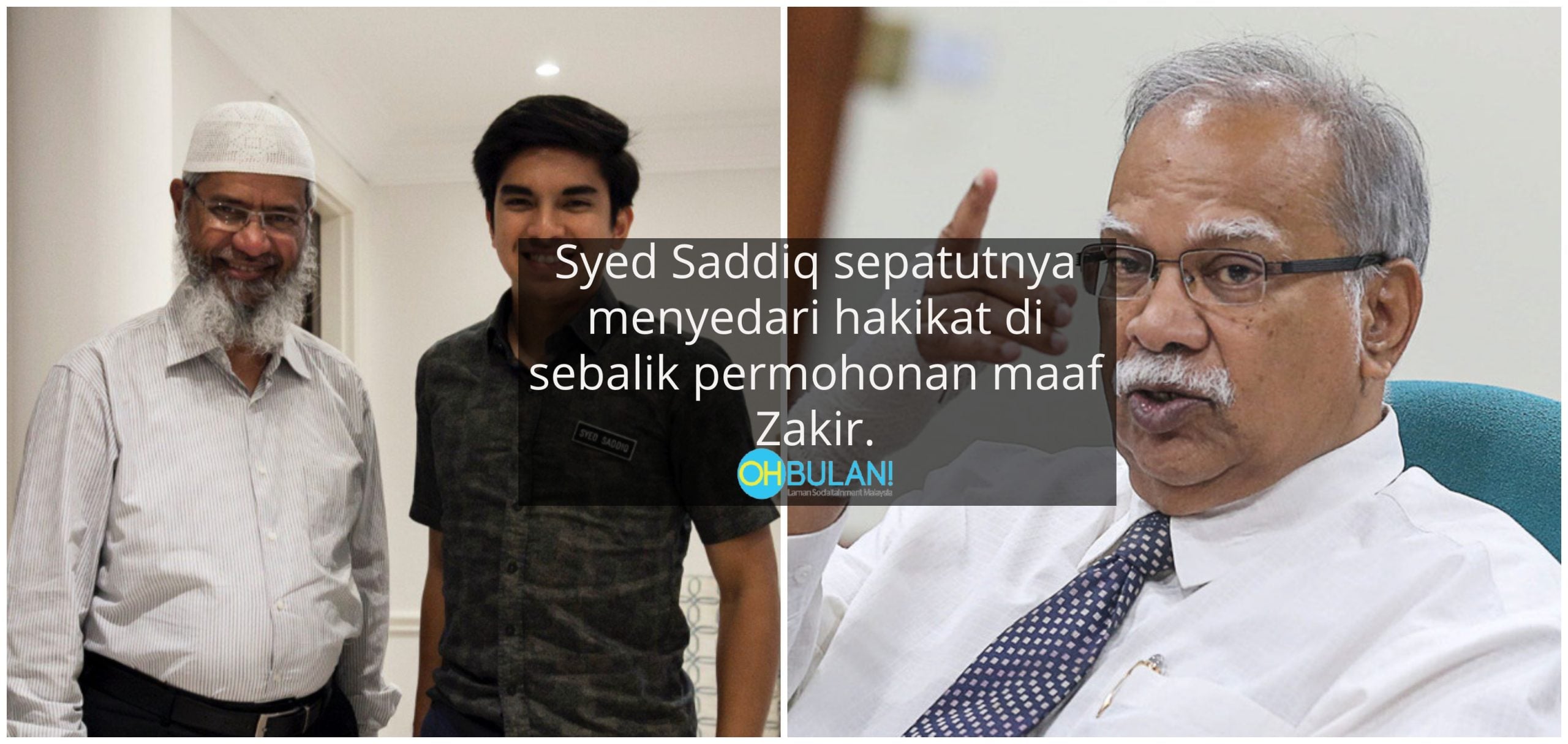 ‘Bagaimana Begitu Mudah Dia Ubah Pendirian?’ – Ramasamy Respon Tindakan Syed Saddiq Maafkan Zakir Naik