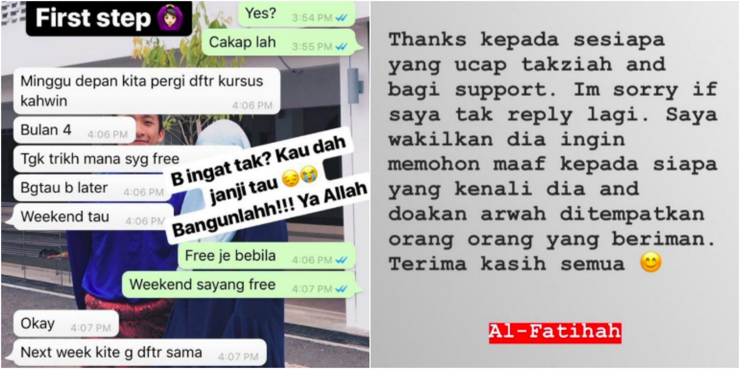 ‘Kitorang Pergi Bersama, Dia Pergi Depan Mata Aku. Dia Lemas Depan Aku. Can You Imagine That?’