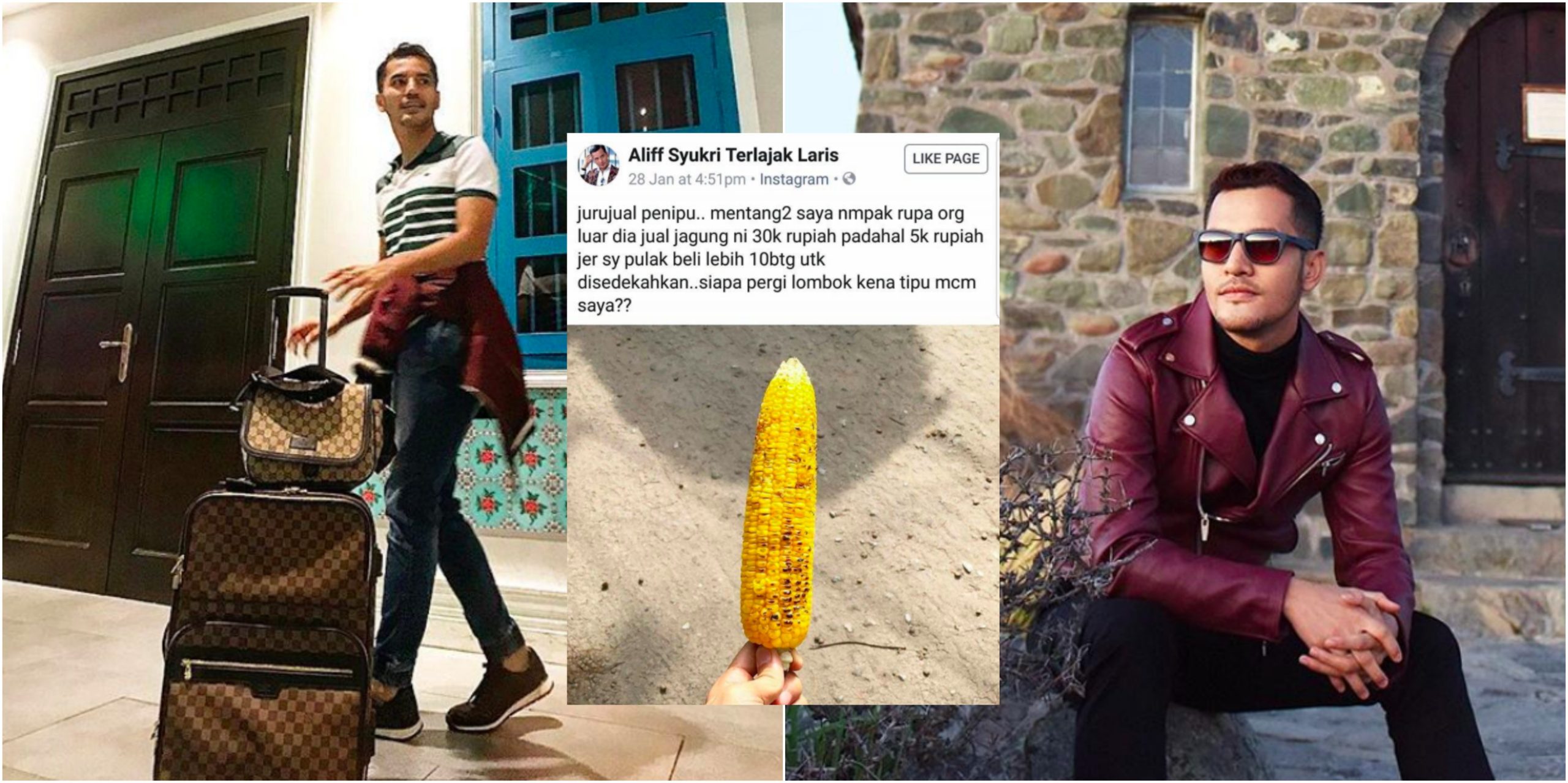 Dato’ Aliff Syukri Marah Di Instagram Ditipu Peniaga Di Lombok, Lihat Komen ‘Deep’ Dari Penganut Kristian Ini