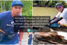 Masak Gulai Tempoyak Ikan Hasil Tangkapan Terakhir, Luahan Isteri Arwah Pitt Haniff Undang Sebak
