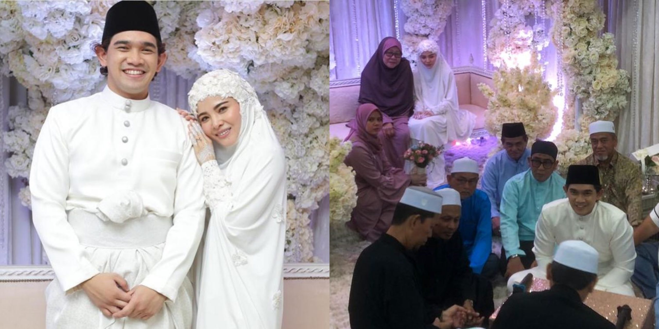 8 Tahun Berkenalan, Akhirnya Ardell Aryana & Nadzmi Adhwa Selamat Bergelar Suami Isteri