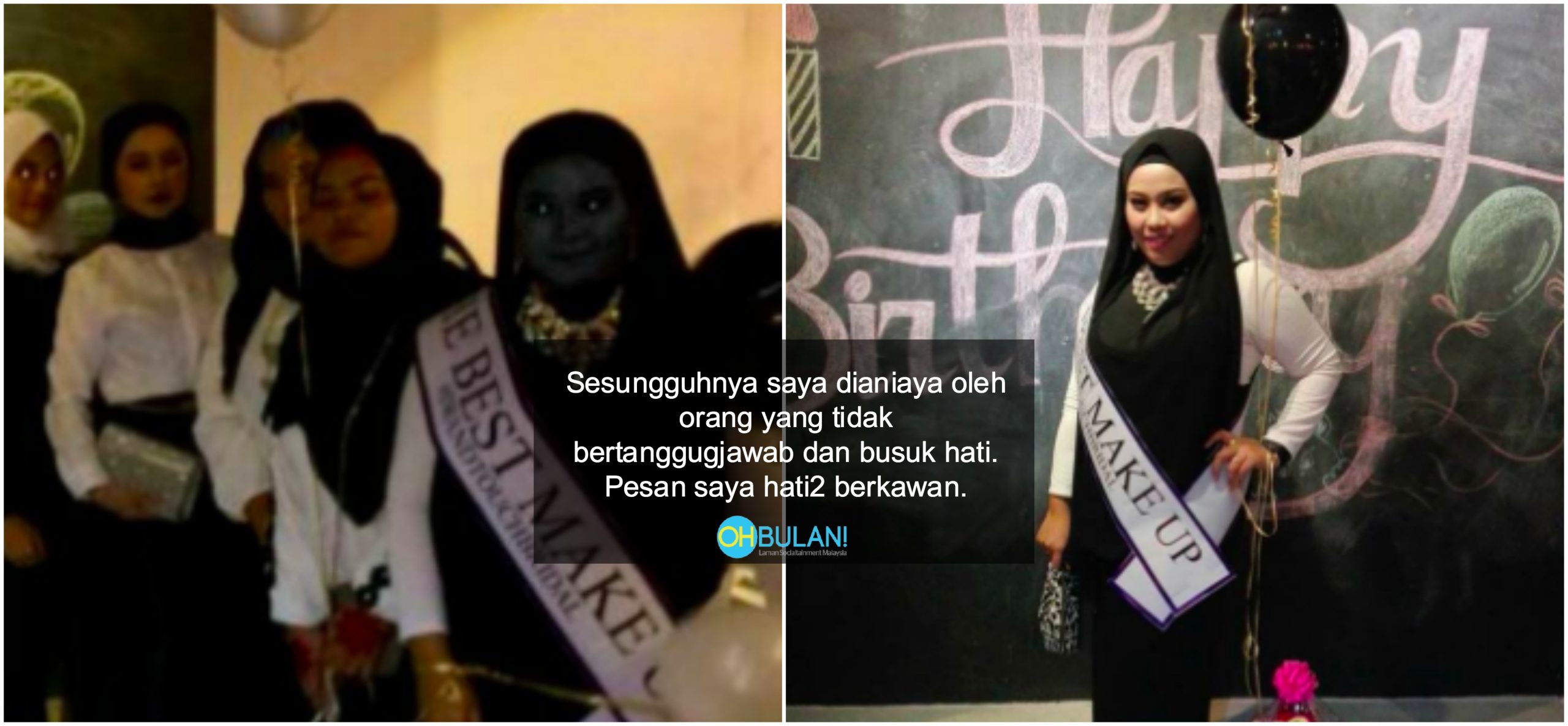 ‘Mohon Angkat Semula ‘Jembalang’ Yang Dihantar’ – Viral Muka Bertukar Hitam, Wanita Ini Dedahkan Perkara Sebenar
