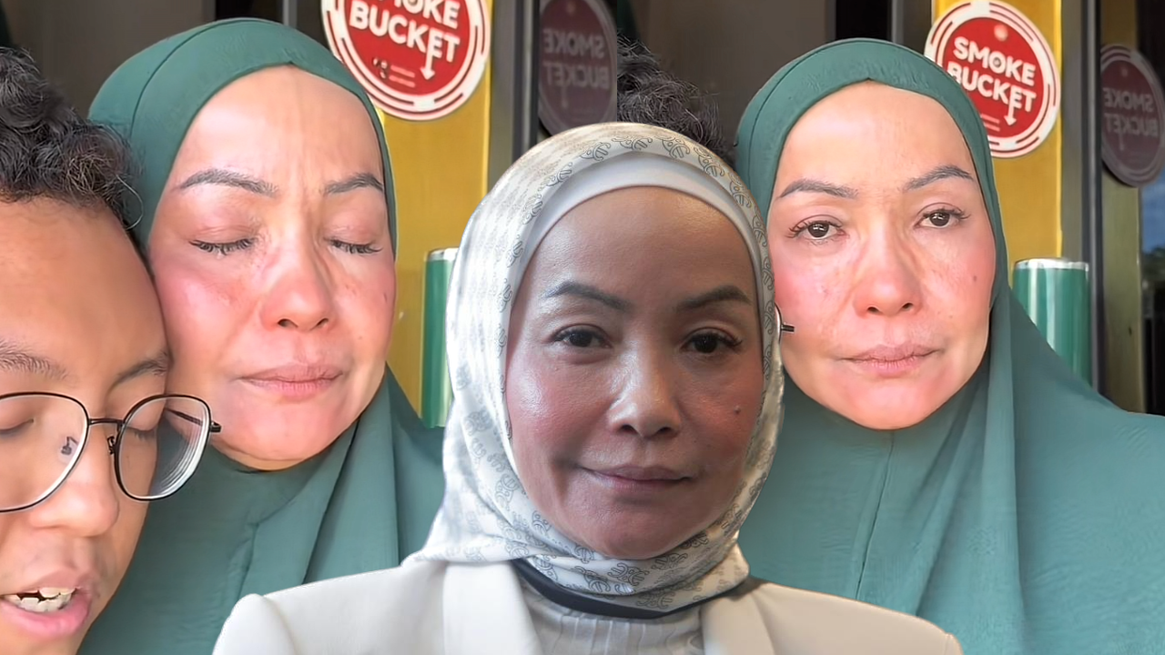 [VIDEO] Mak Cik Kemboja Menangis Mohon Maaf Pada Anak – ‘Saya Tak Patut Tarik Ezuan, Dia Masih Muda’